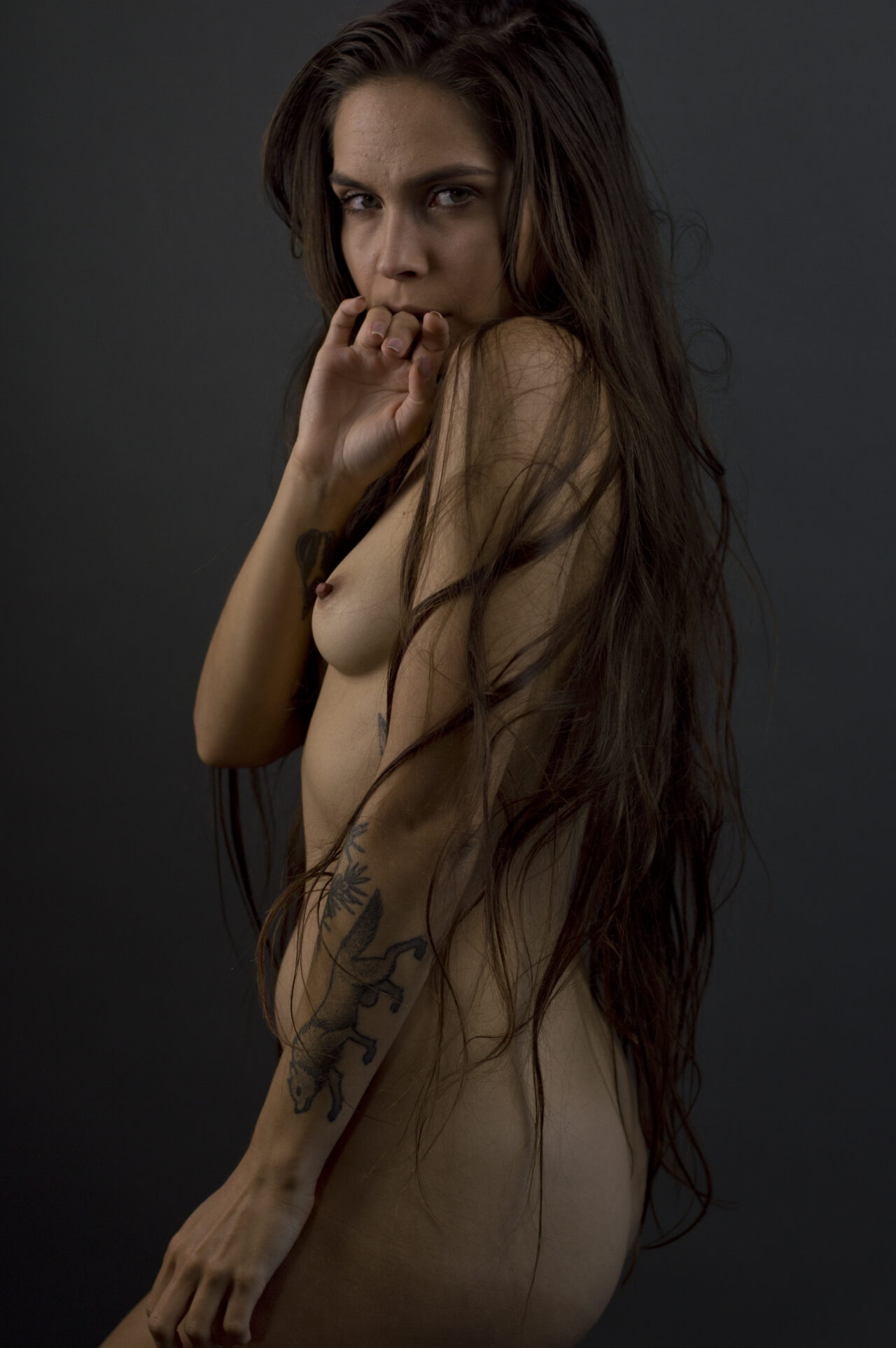 Rachel nude portrait